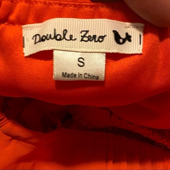 Prom/Formal Dress, Size S, Brand: Double Zero, Dark Orange - Picture 13 of 14